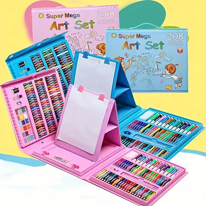 ensemble de crayons aquarelle مجموعة أقلام ألوان مائية